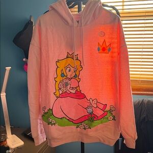 Nintendo Super Mario Pink Hoodie